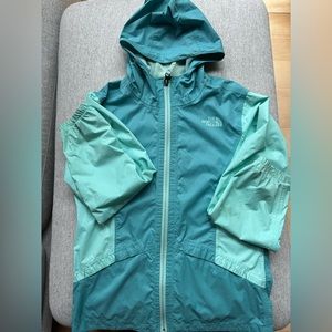 The North Face kids large raincoat